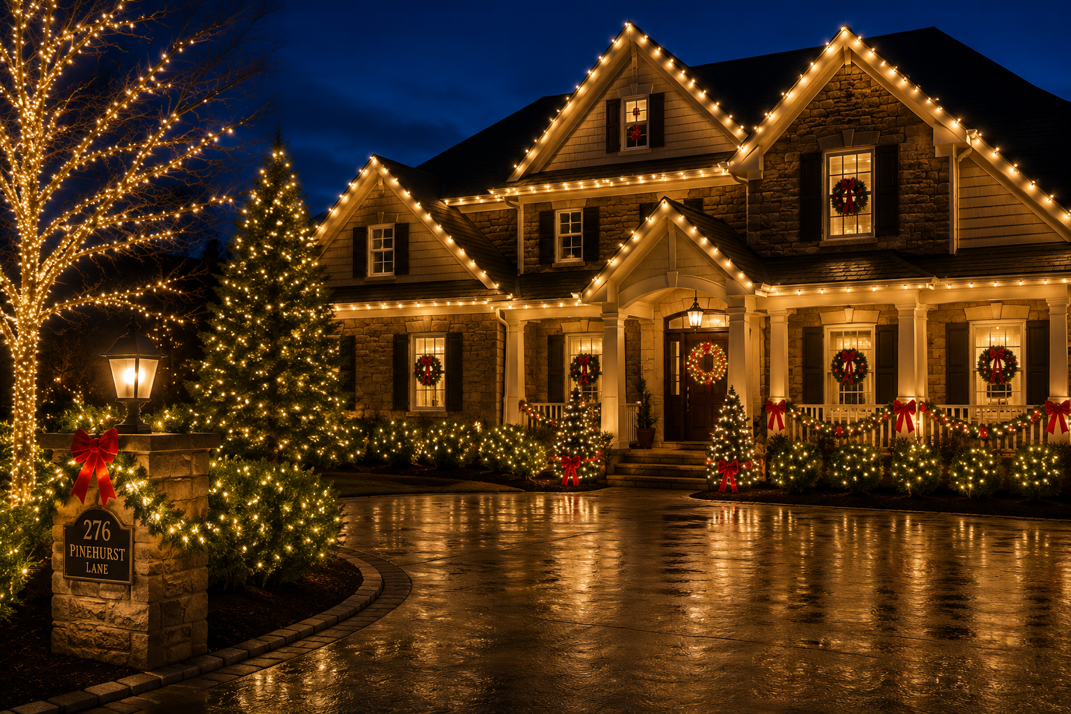 holiday light installation in alpharetta ga